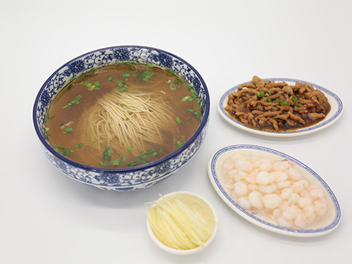蝦仁肉絲面